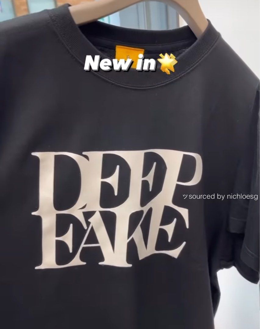 完売品】 FR2 DEEP FAKE T-shirt BlackライラックのTシャツ - Tシャツ