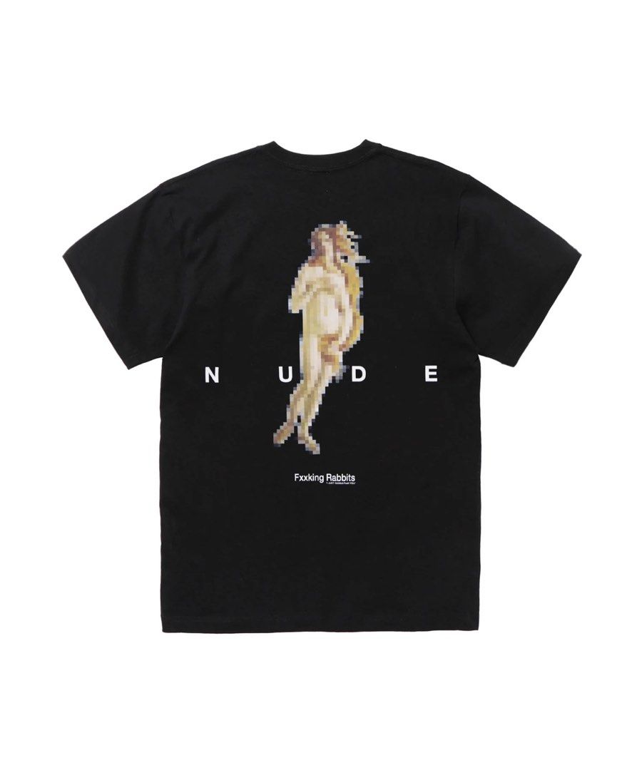 FR2 PIXELATED NUDE TEE, Men's Fashion, Tops & Sets, Tshirts & Polo Shirts  on Carousell