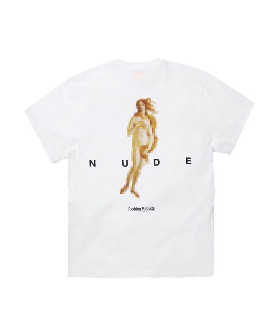 FR2 PIXELATED NUDE TEE, Men's Fashion, Tops & Sets, Tshirts & Polo Shirts  on Carousell
