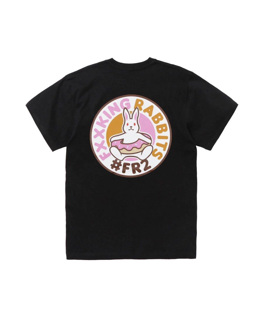 FR2 RABBIT DONUT TEE, Men's Fashion, Tops & Sets, Tshirts & Polo Shirts ...
