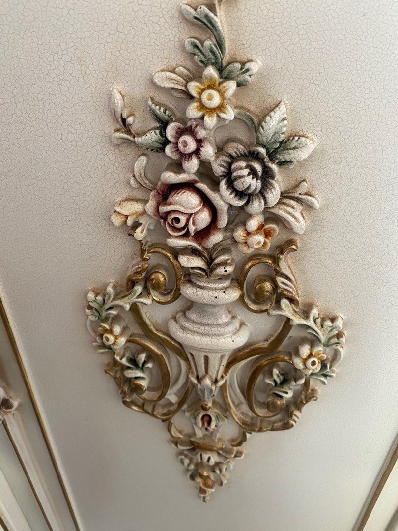 French Ornate Wardrobe Armoire Vintage, Furniture & Home Living