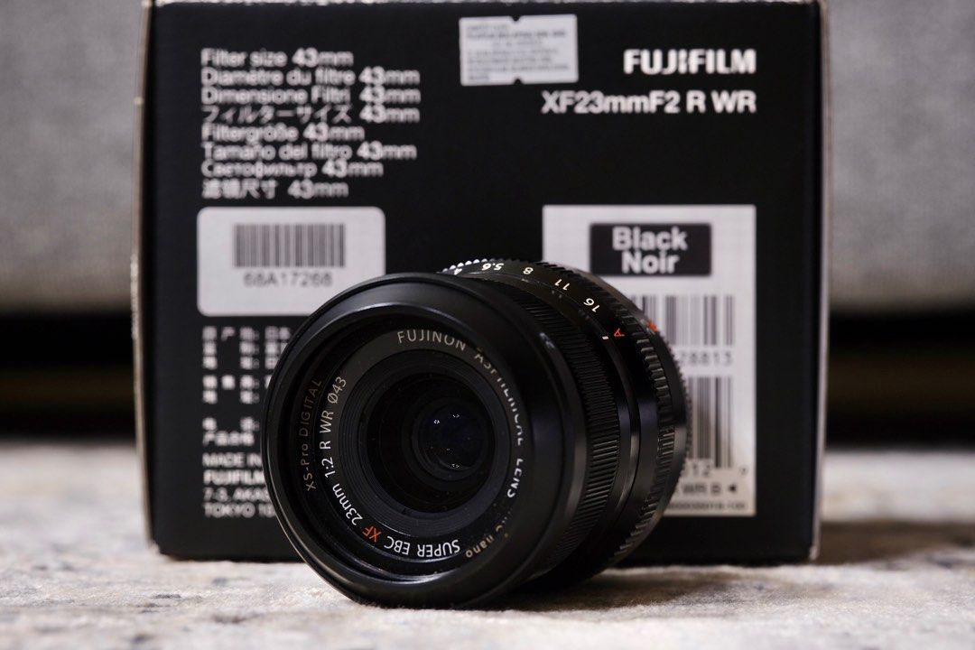 Made in Japan版】XF23mm F2 R WR - カメラ