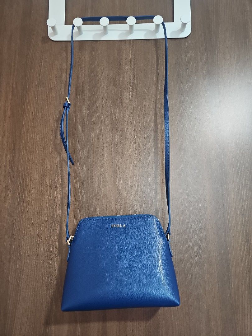 Furla navy bag sale