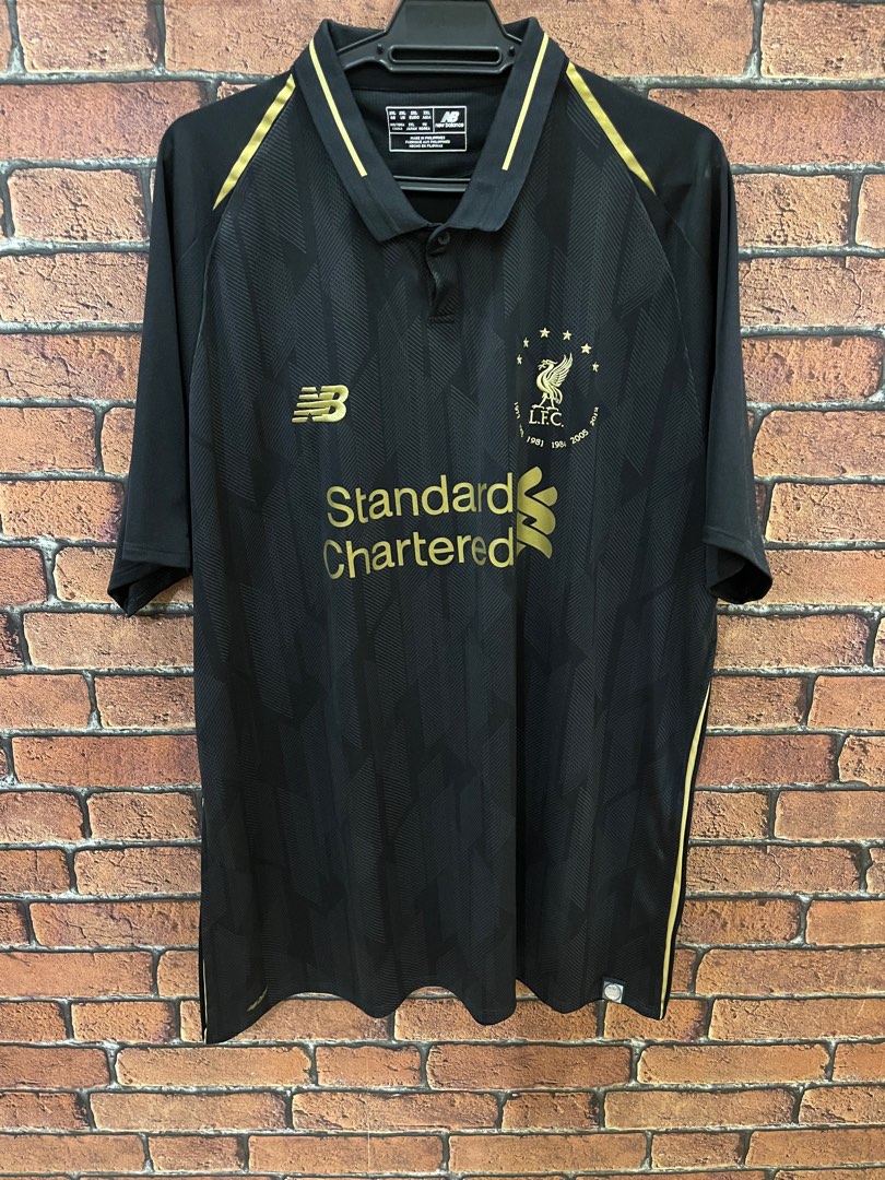 Liverpool 6 times shirt sales black