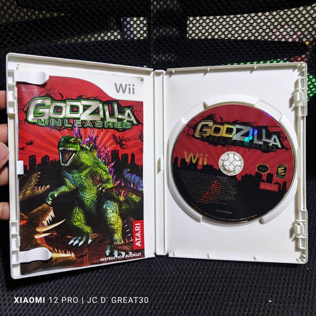 Godzilla Unleashed Wii game, Video Gaming, Video Games, Nintendo on