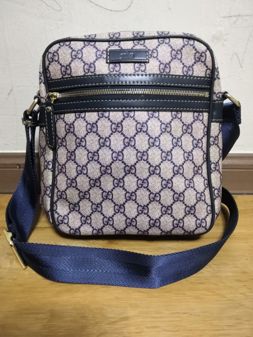 Gucci sling sale bag blue