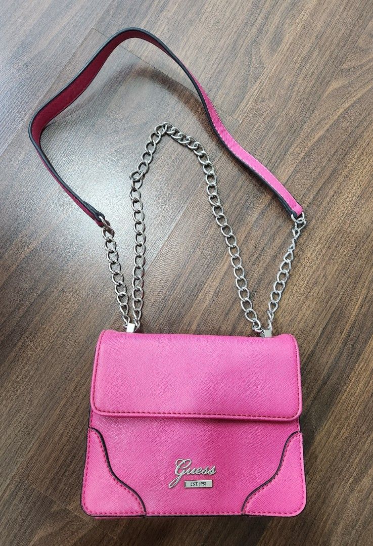 Fuchsia pink shop crossbody bag