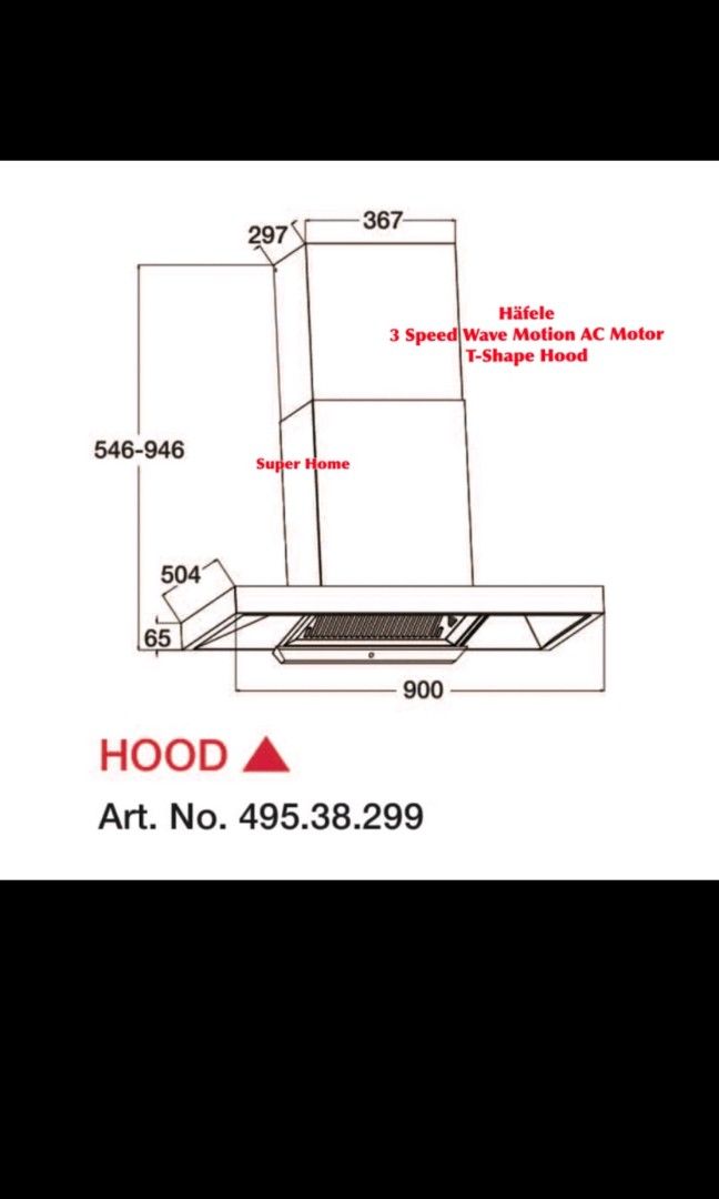Hafele hob, hood and sink, TV & Home Appliances, Kitchen Appliances