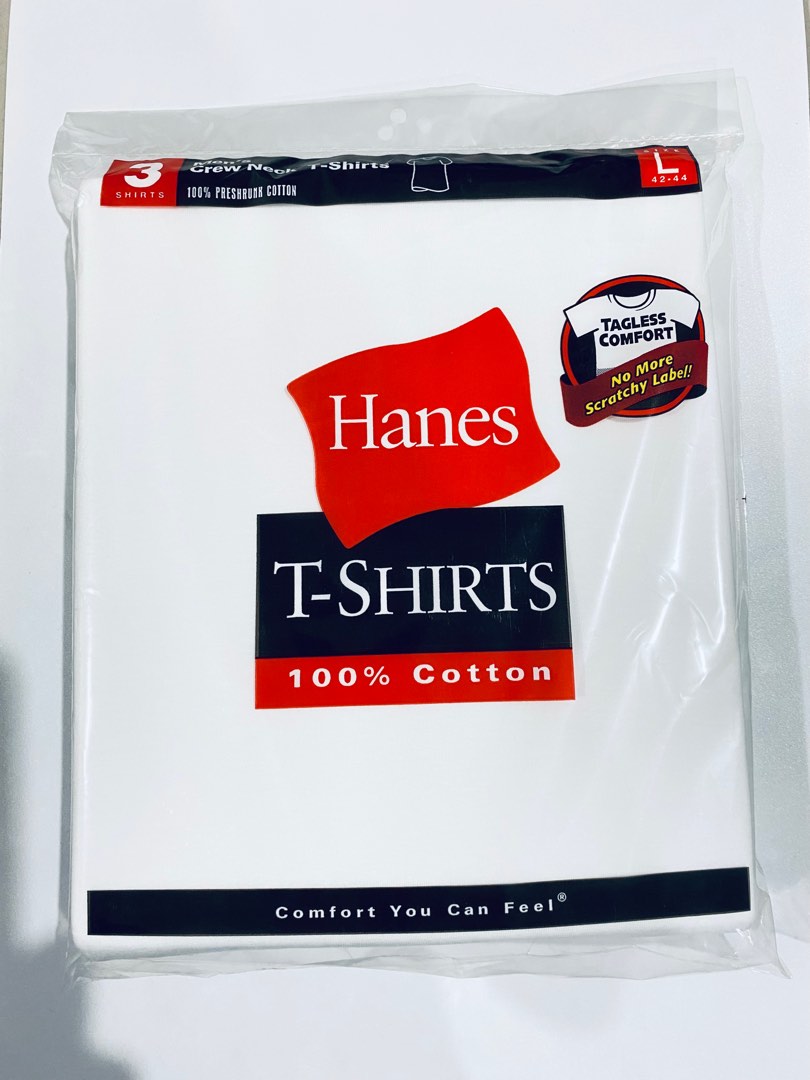 Hanes T-shirt, Men's Fashion, Tops & Sets, Tshirts & Polo Shirts on  Carousell