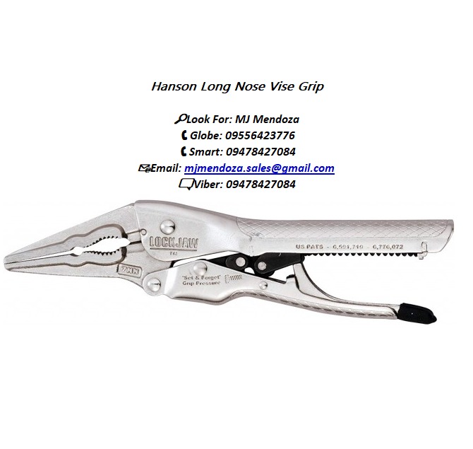 Hanson Long Nose Vise Grip on Carousell