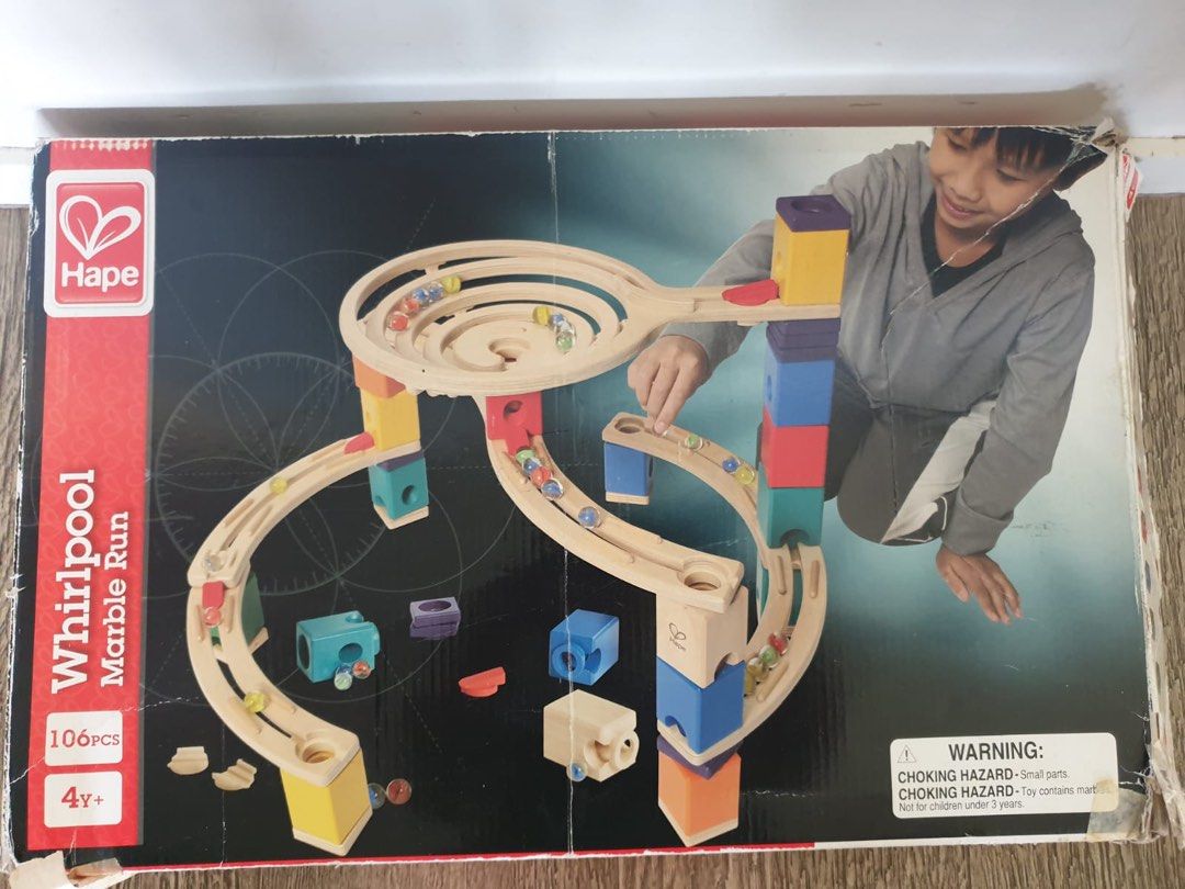 Hape whirlpool cheap marble run