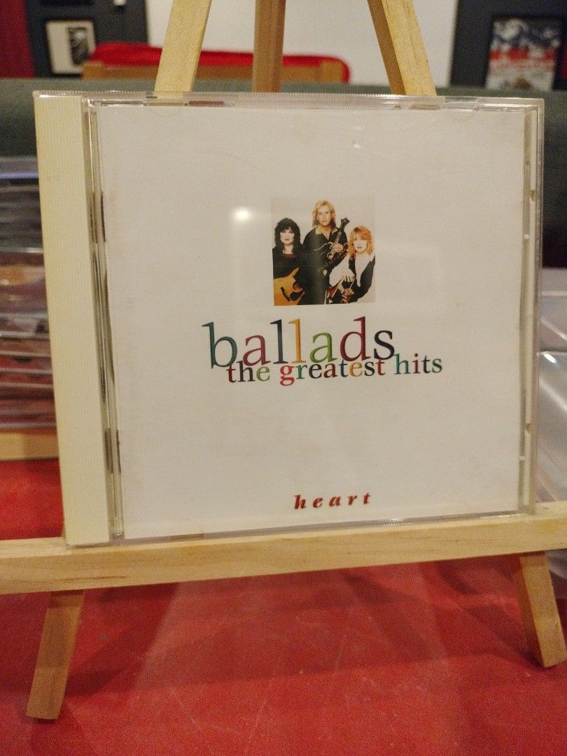 Heart Ballads The Greatest Hits Japanese Pressing CD