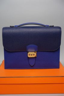 Real 1:1 fully handmade Hermes Briefcase Kelly Depeches 36/38 in