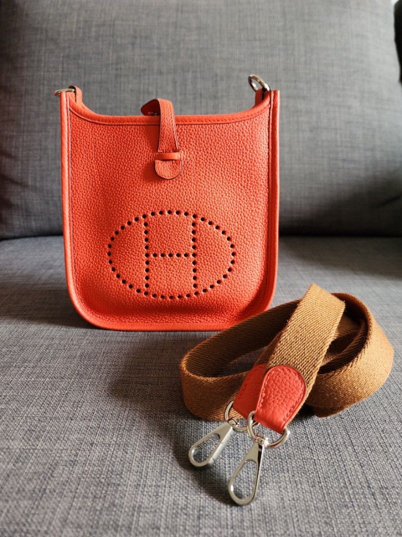 hermes evelyne tpm orange
