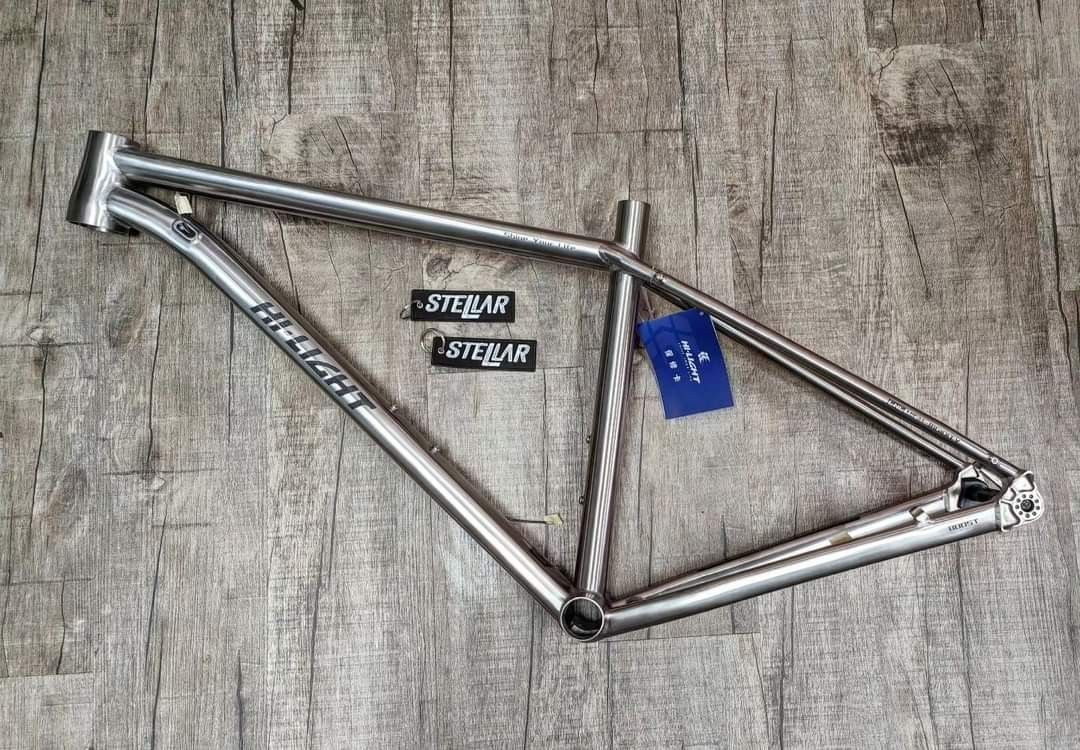 Hi Light titanium frame MTB hardtail Sports Equipment Bicycles Parts Parts Accessories on Carousell