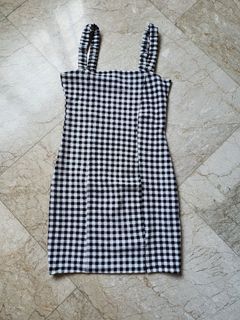 H&M Checkered Mini Dress