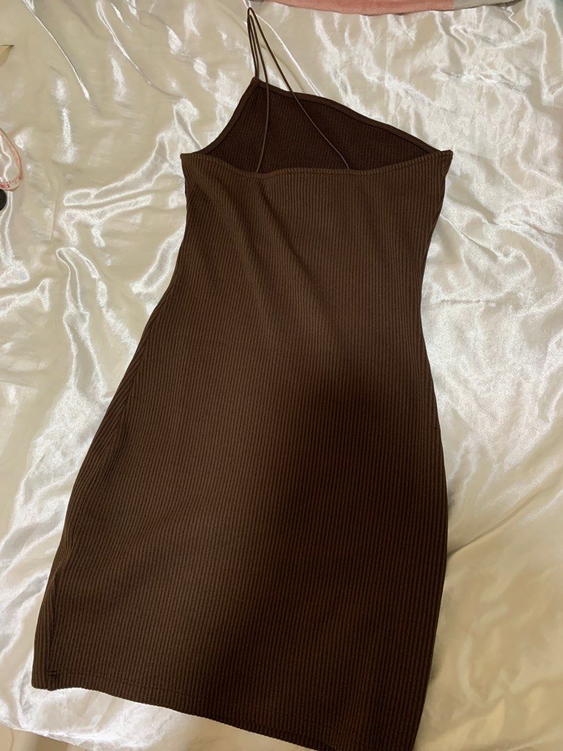 h&m brown ribbed dress Formal/Suit Wear Brown Synthetic Lace Up With Minimalistic Laser Brand   Alberto Torresi