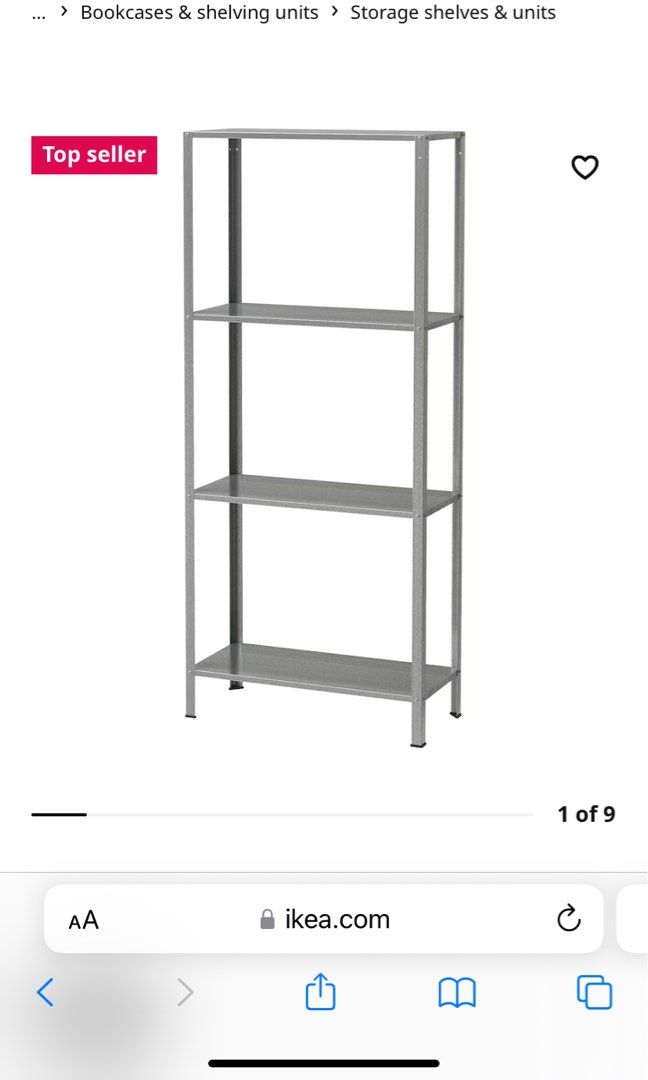 IKEA storage rack on Carousell