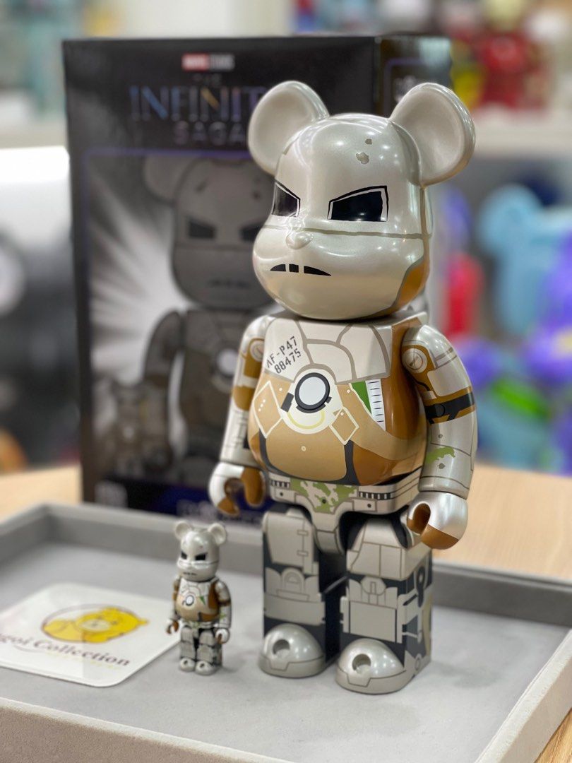 Bearbrick 100% Série 20 – Iron Man Secret, Medicom Toy, édition Spéciale