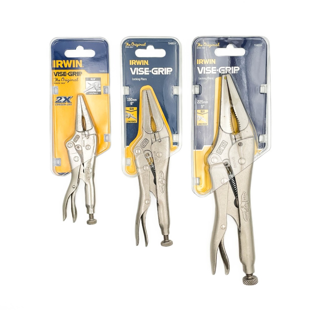 VISE-GRIP® Fast Release™ 6LN Long Nose Locking Pliers with Wire Cutter 6