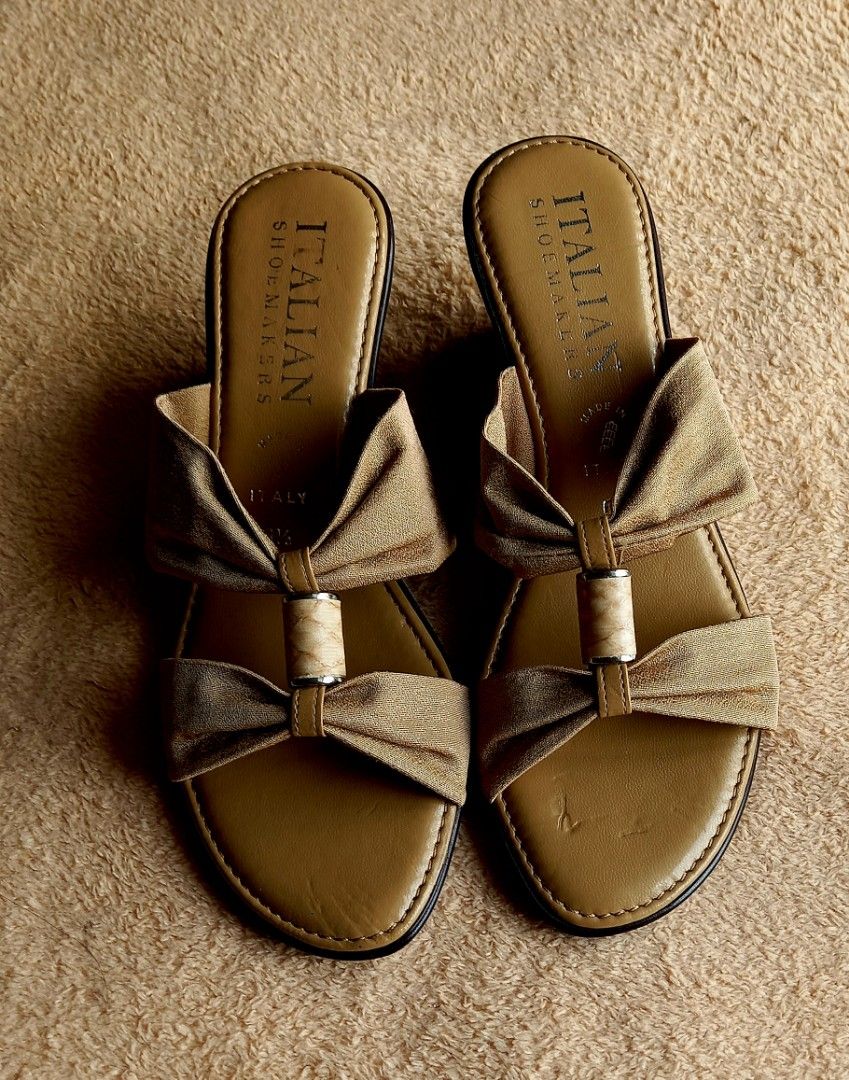 Italian shoemakers panache wedge sandal 2025