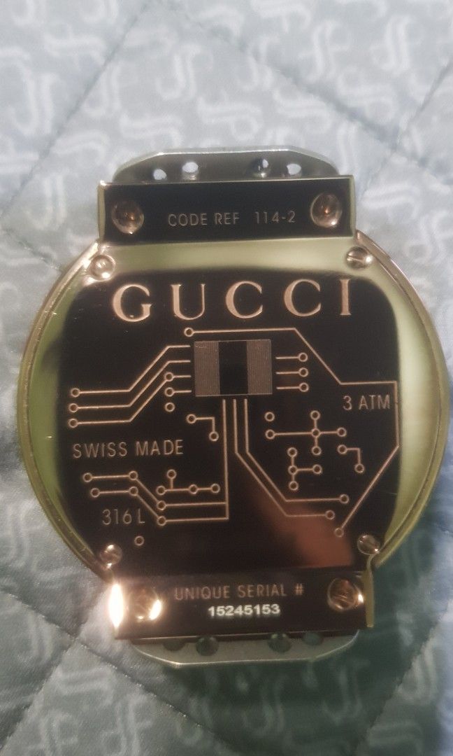 GUCCI reff 114 2 original Barang Mewah Jam Tangan di Carousell