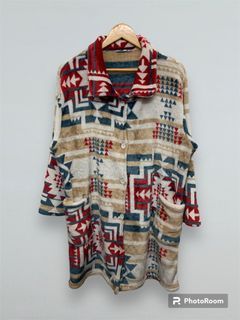 Japanese Brand Aztec Ponchos