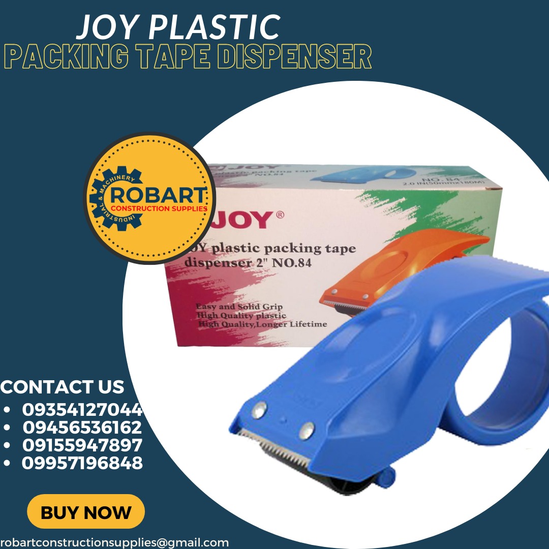 JOY PLASTIC PACKING TAPE DISPENSER on Carousell