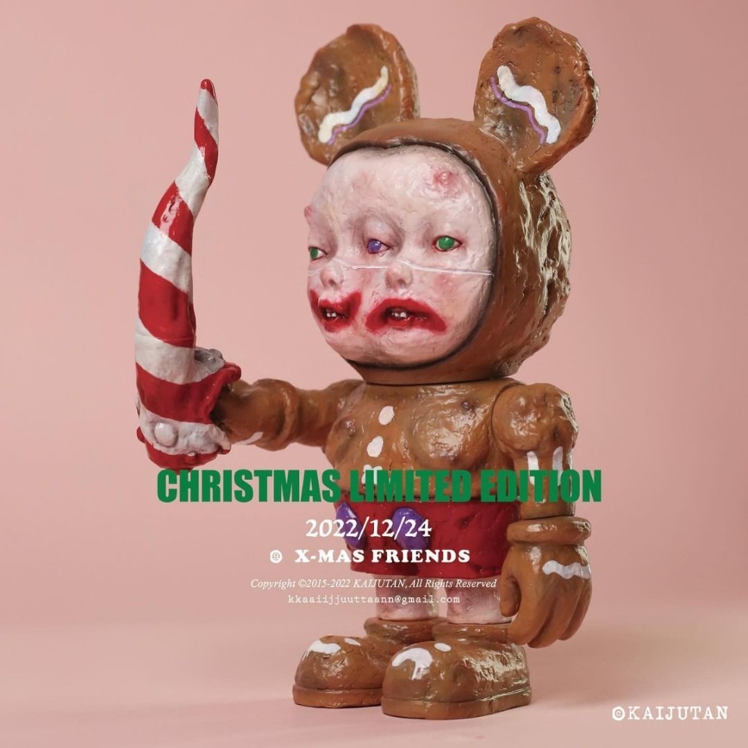 kaijutan / X-mas MICKEYBOY firgure sofubi art toy, 興趣及遊戲