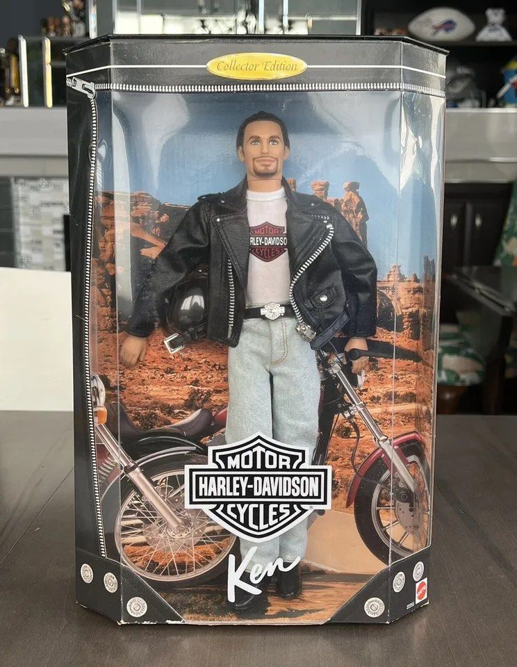 Harley davidson ken doll shop