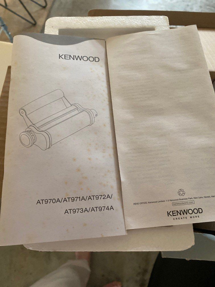 Kenwood chef pasta cutter attachment, TV & Home Appliances, Kitchen  Appliances, Other Kitchen Appliances on Carousell