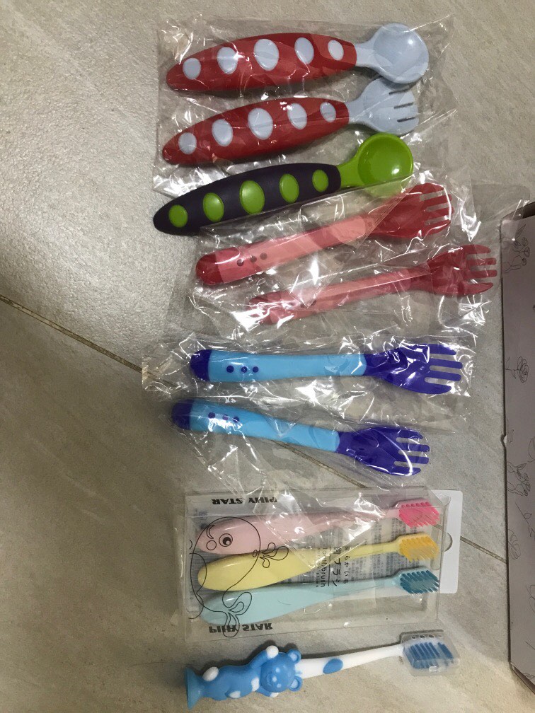Kids cutlery, Babies & Kids, Nursing & Feeding, Weaning & Toddler