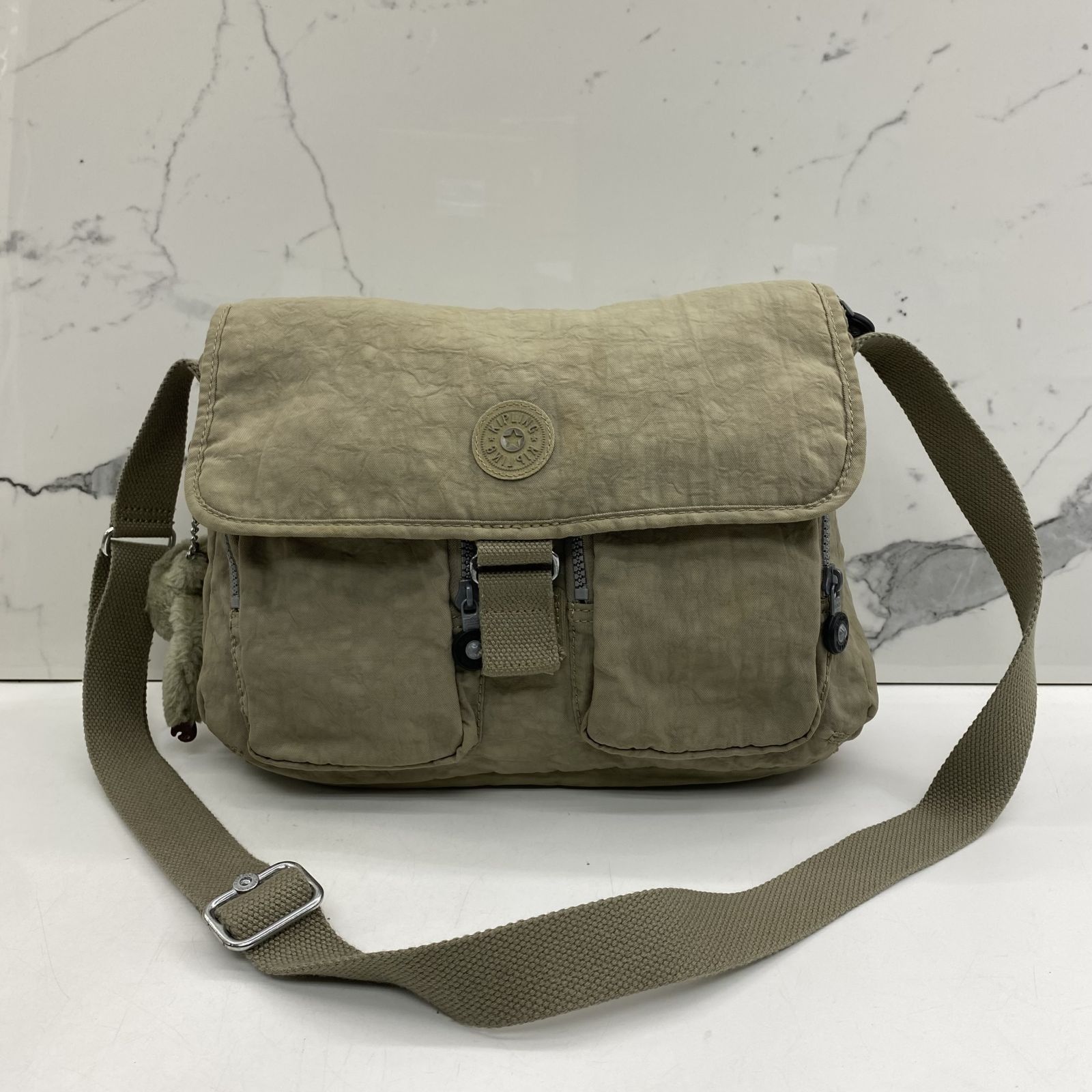 KIPLING GREY MESSENGER BAG 227030223 WE