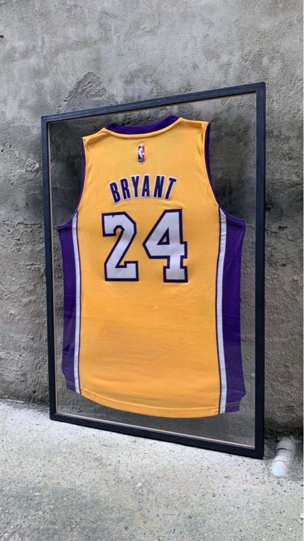 Kobe Bryant 24號球衣錶框Adidas NBA 洛杉磯湖人隊球衣Los Angeles