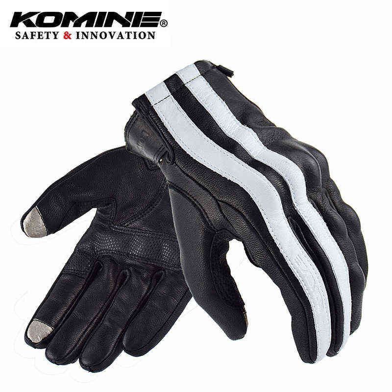 Komine Leather riding gloves Motorcycles Motorcycle Apparel on