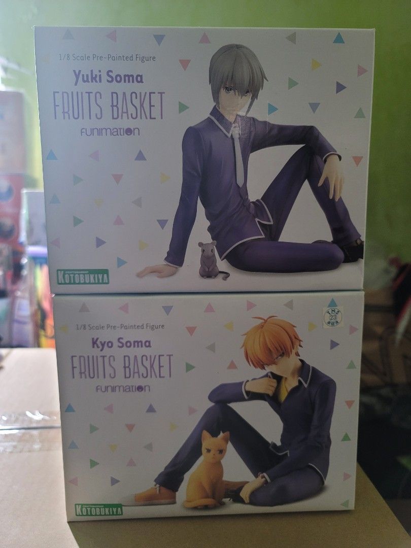 Kotobukiya Fruits Basket Kyo and Yuki Soma, Hobbies & Toys, Toys