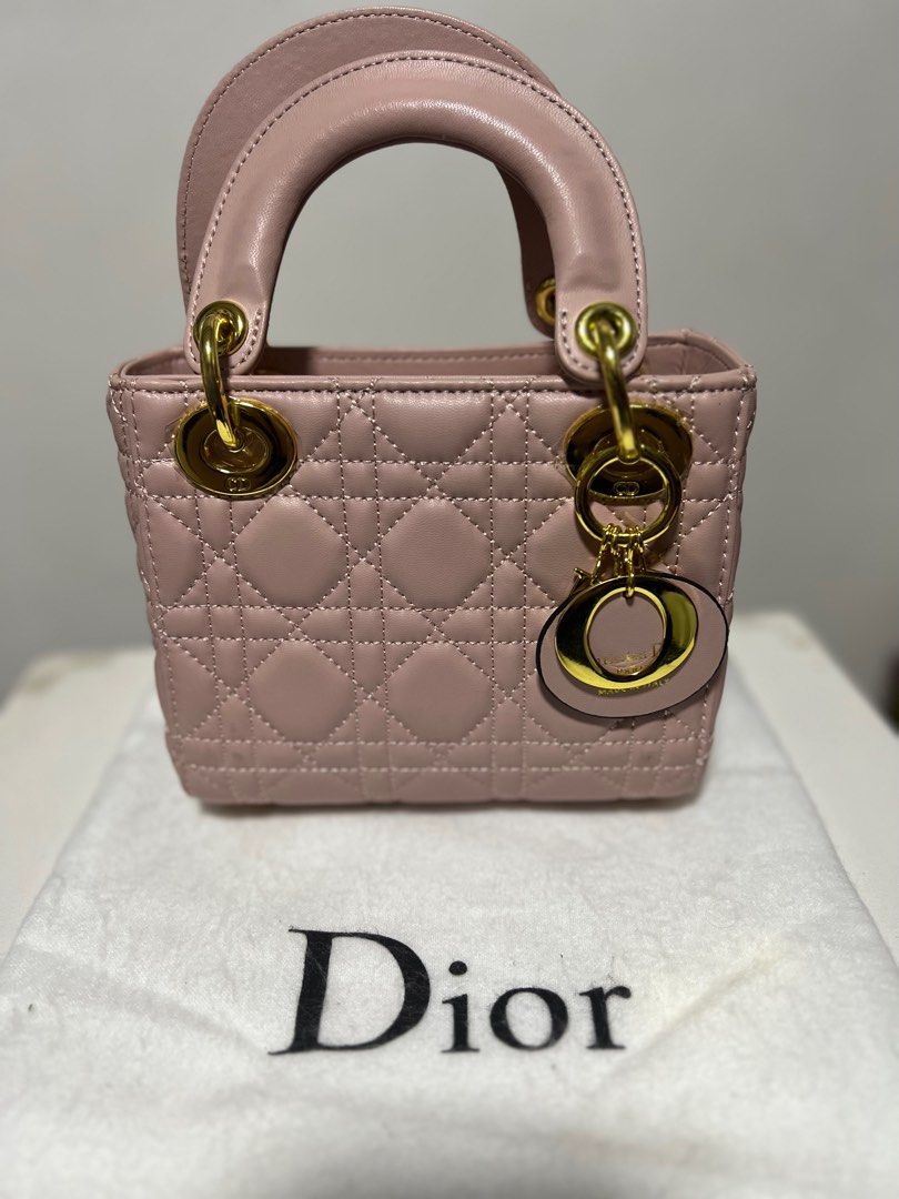 Lady Dior Small (Category: Luxury Bags & Wallets) located in Las Pinas. Submitted by loft1890 (Listing ID 1244417271, Image 2). Description: Auth not guaranteed Never used this upon buying Slightly nego.