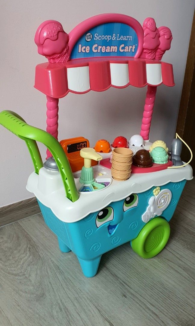 Leapfrog Ice Cream Cart Hobbies Toys Toys Games on Carousell