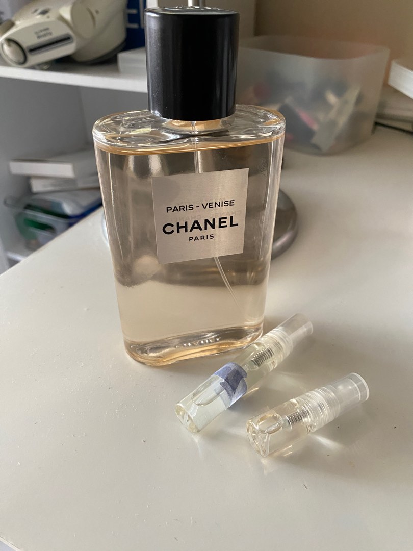 Les eaux de chanel paris-venise EDT 2ml decant, Beauty & Personal Care,  Fragrance & Deodorants on Carousell