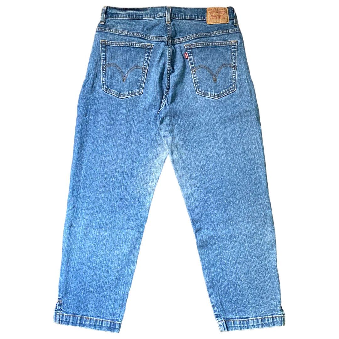 Levis Classic Slim Capris Denim Pants Men s Fashion Bottoms