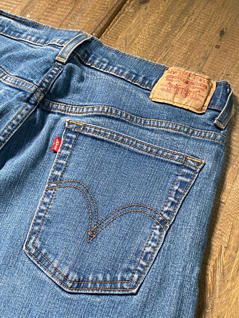 Levis Classic Slim Capris Denim Pants Men s Fashion Bottoms