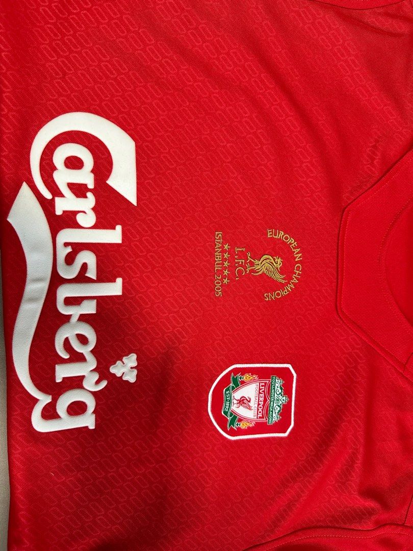 Liverpool 2005 retro shop shirt
