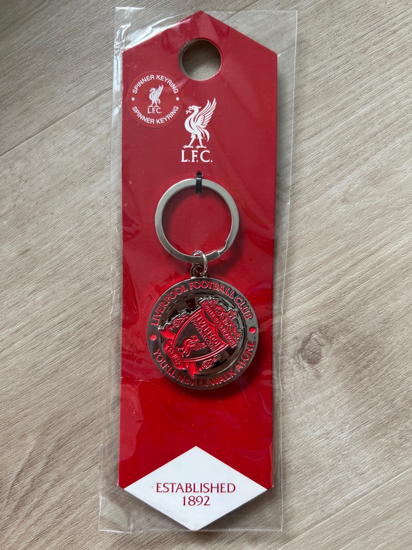 Liverpool FC Spinner Keyring, Hobbies & Toys, Memorabilia