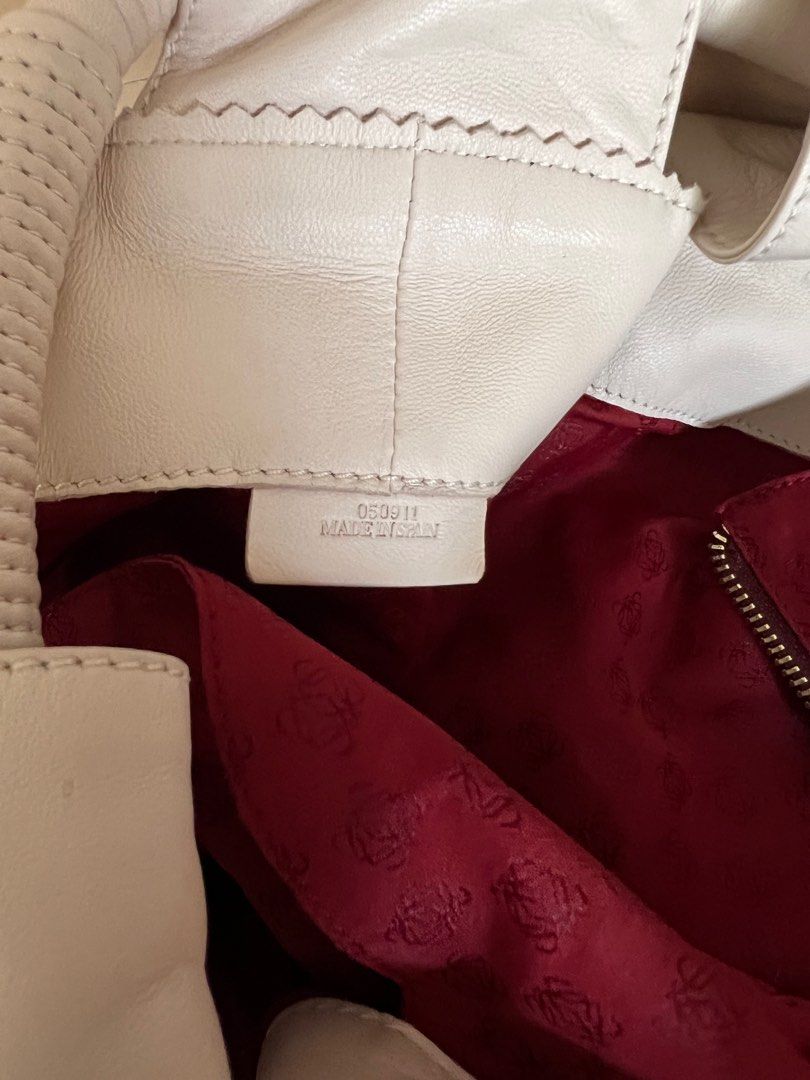 Loewe Napa Aire bag sheep leather handbag 未使用品中古, 女裝, 手袋