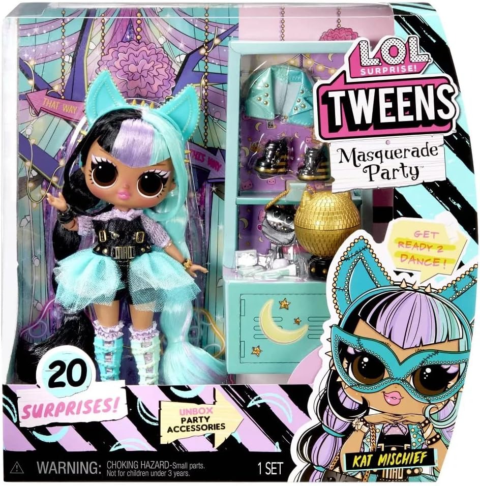 L.O.L. Surprise Tweens Masquerade Party Fashion Doll Kat Mischief