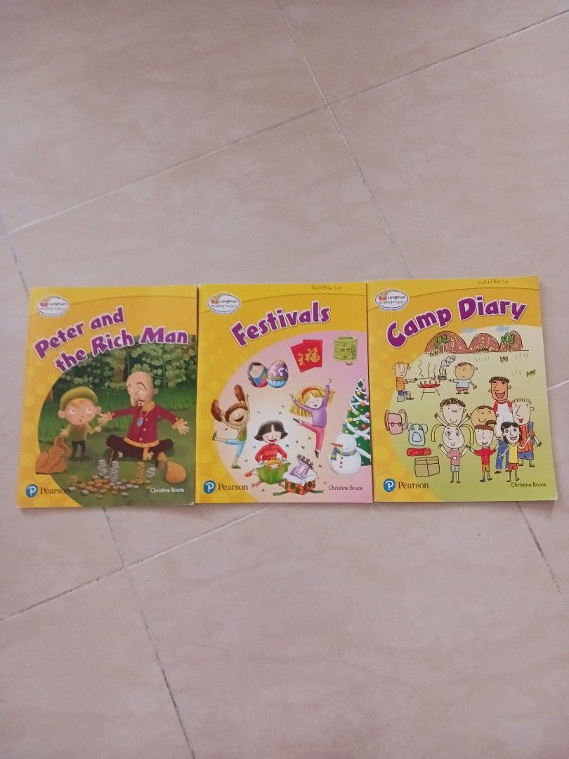 Longman Reading Project(Peter and the Rich Man,Festivals,Camp Diary