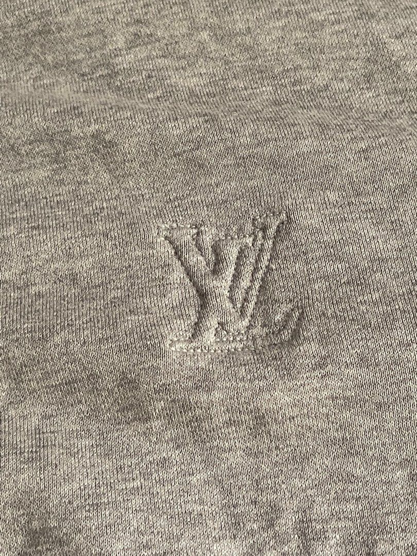 Louis Vuitton Zip-up Hoodie Logo Print Drawcord Monogram Popular