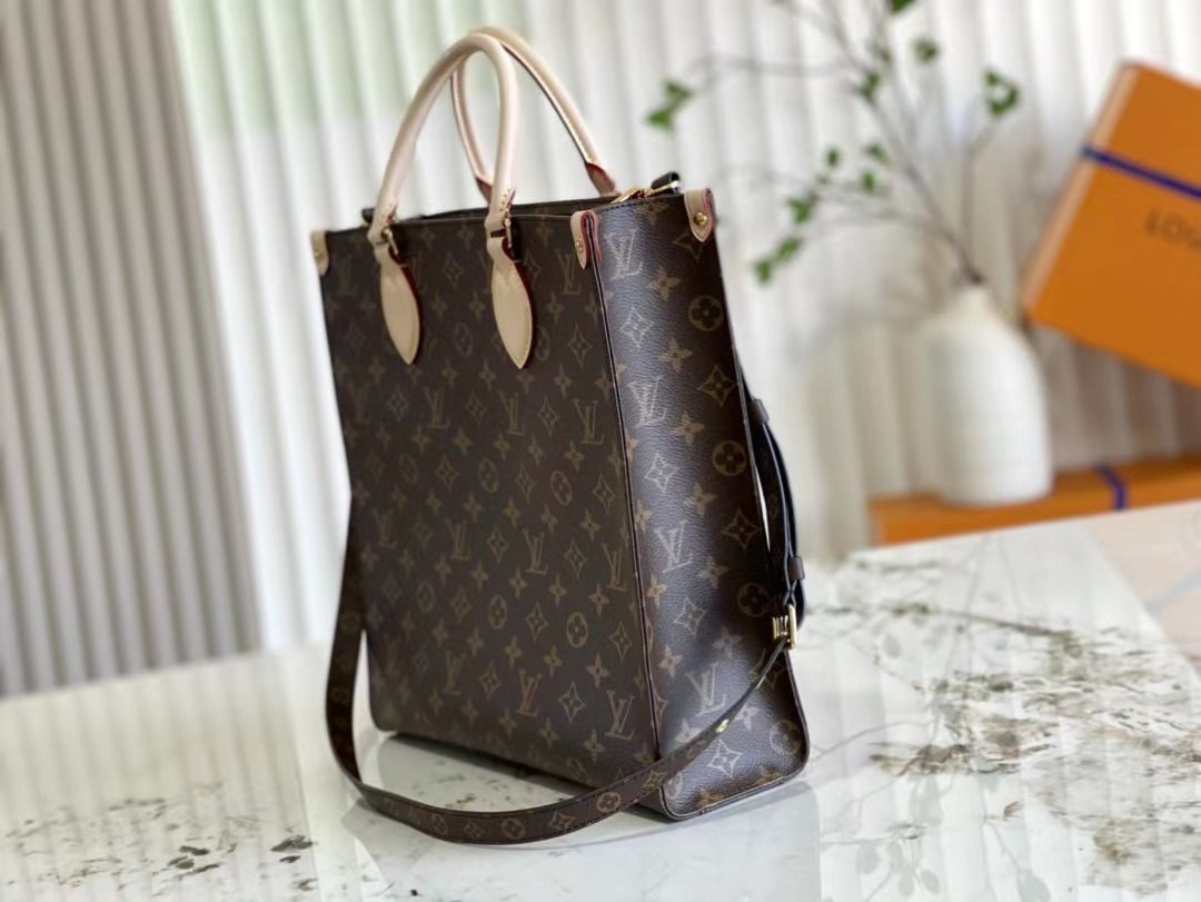 Louis Vuitton Neverfull My LV Heritage Monogram Canvas Tote Bag Brown