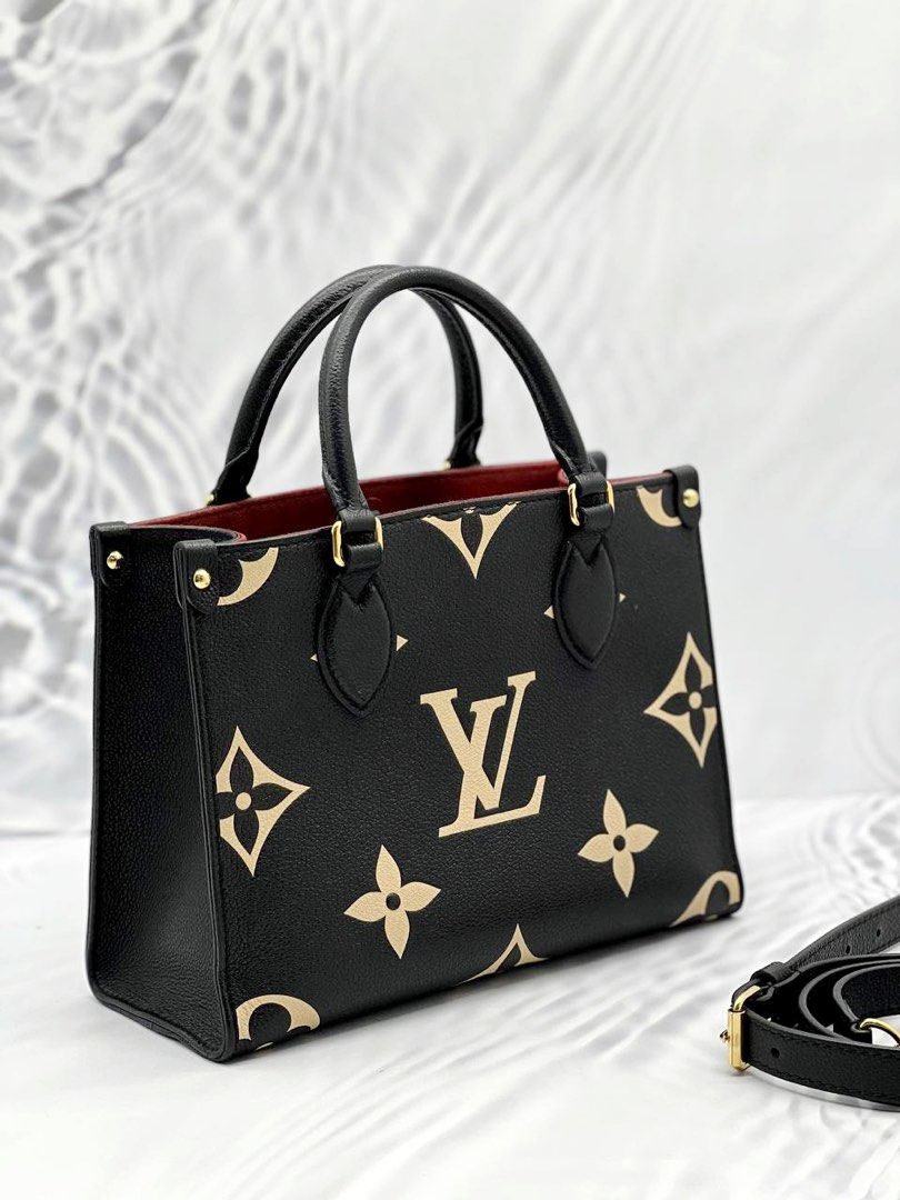 Louis Vuitton On The Go. GM. M. Noir (Black with gold hardware), Luxury,  Bags & Wallets on Carousell