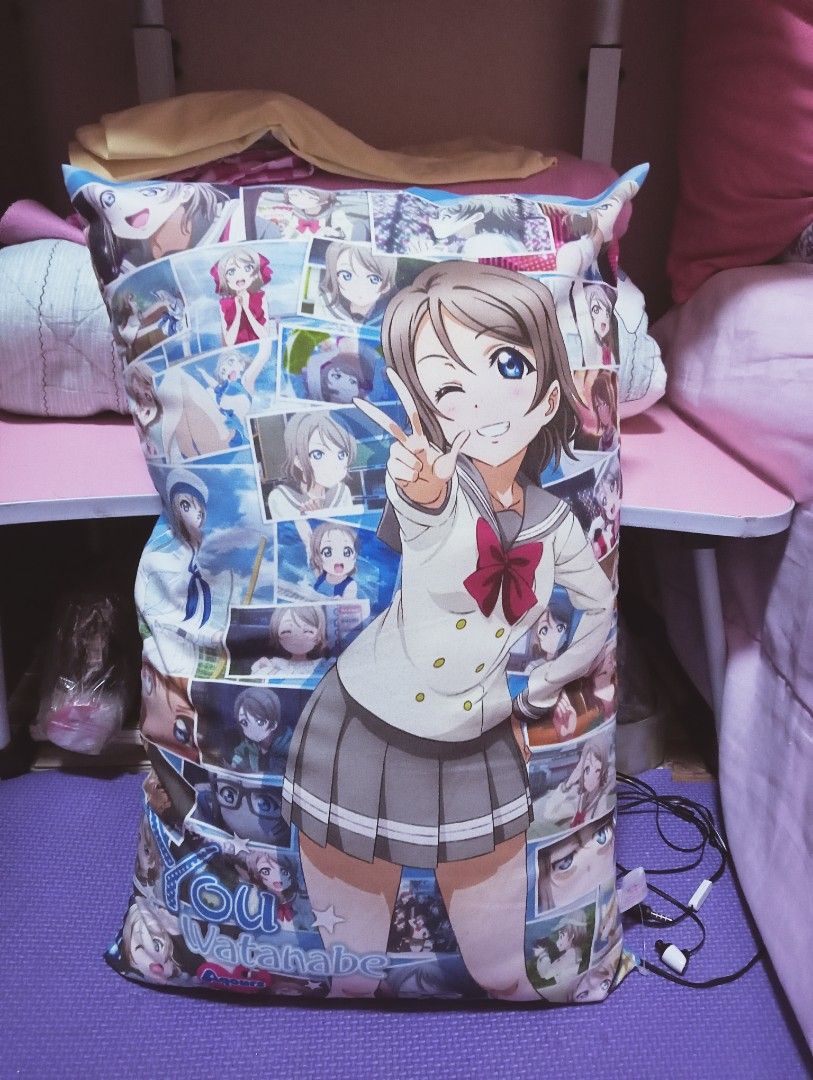 Love! Live! Sunshine Anime Pillow (Category: Plushies & Soft Toys) located in Caloocan City. Submitted by weiner_ (Listing ID 1244343361, Image 1). Description: I got this for 300 200 nalang bigay ko need funds for school Contact me for more details.
